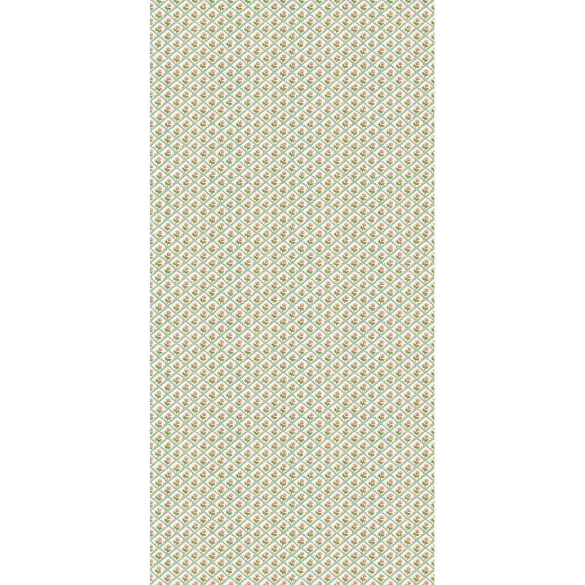 GP & J Baker | Penny wallcovering - Aqua/Pink