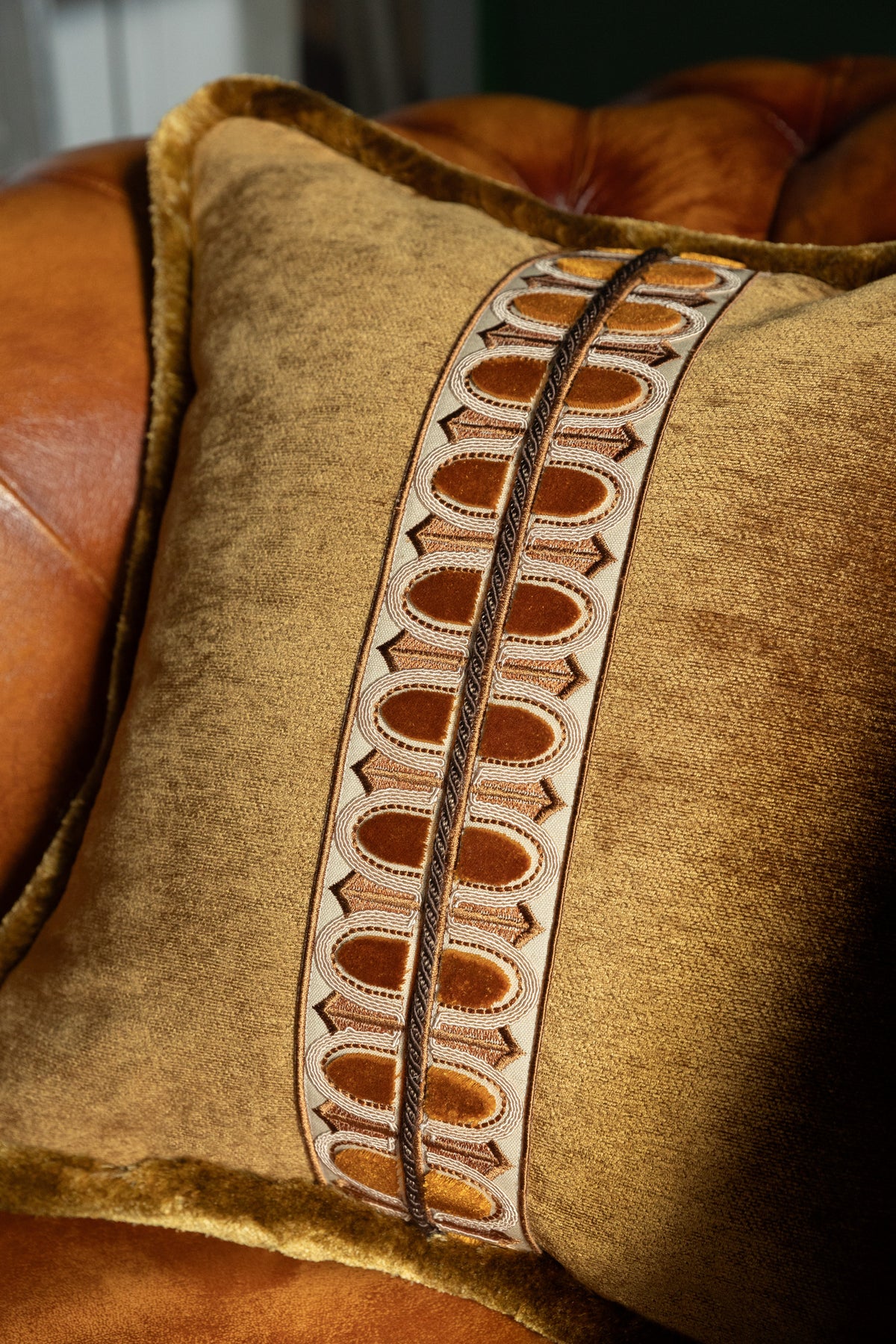 Samuel and Sons Dorian Velvet Border — scenography
