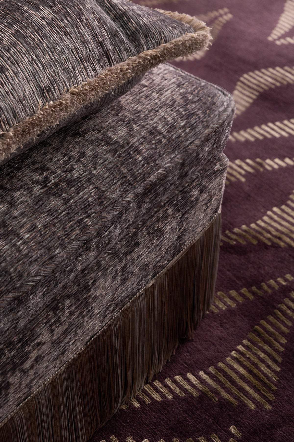 Samuel and Sons Verdant Brush Fringe — scenography