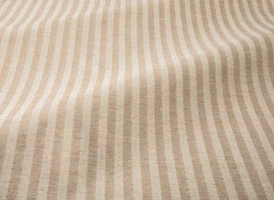 Pierre Frey Rustic Ticking - Taupe