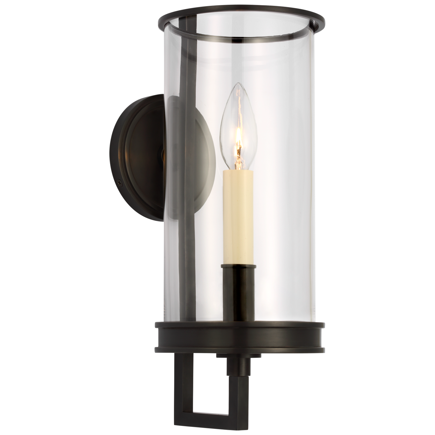 Visual Comfort | Chapman & Myers | Glendon Small Hurricane Sconce