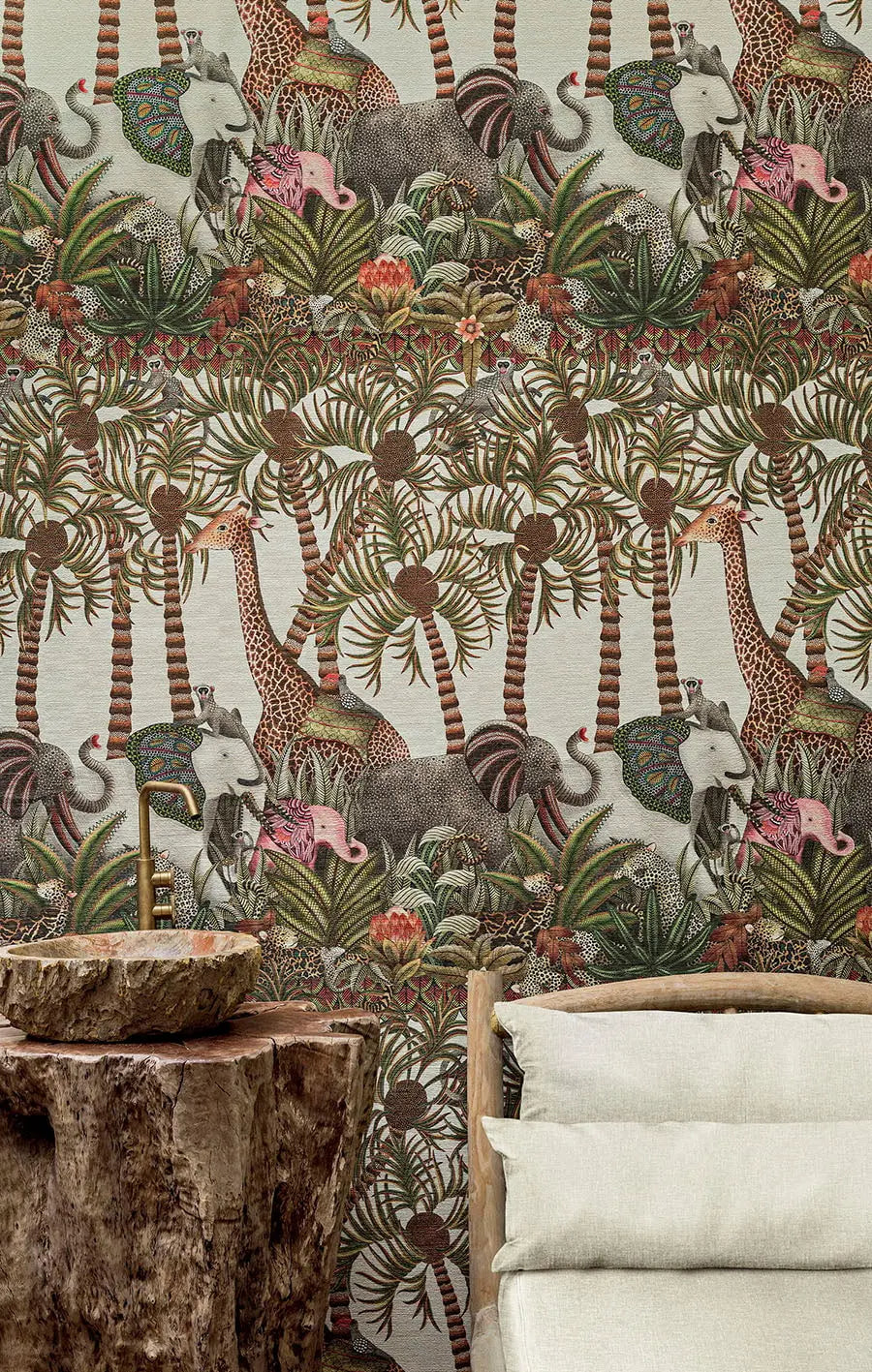 Cole & Son Letaba March Grasscloth - interior