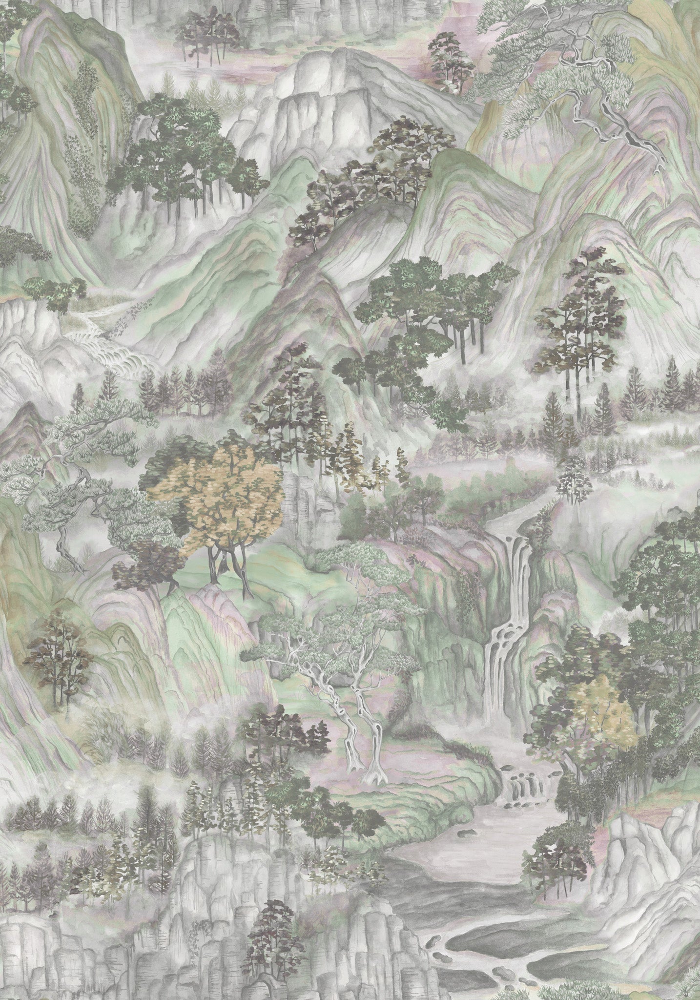 Cole & Son Mountainscape - Iridescent