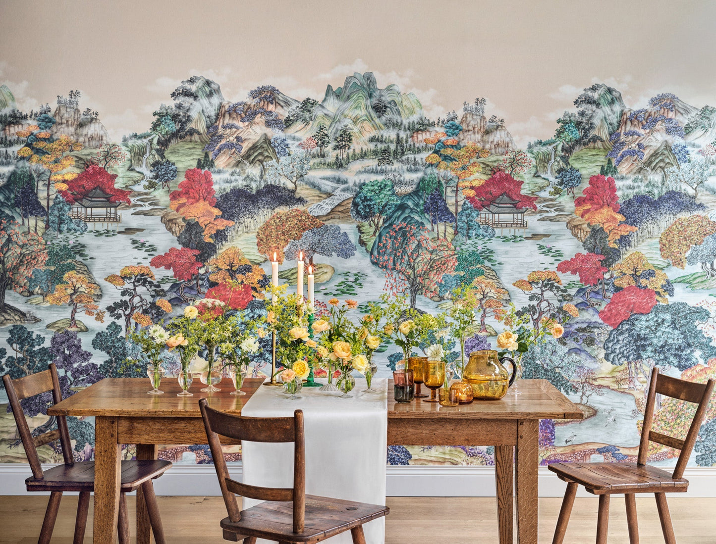 Cole & Son Pavilion - interior