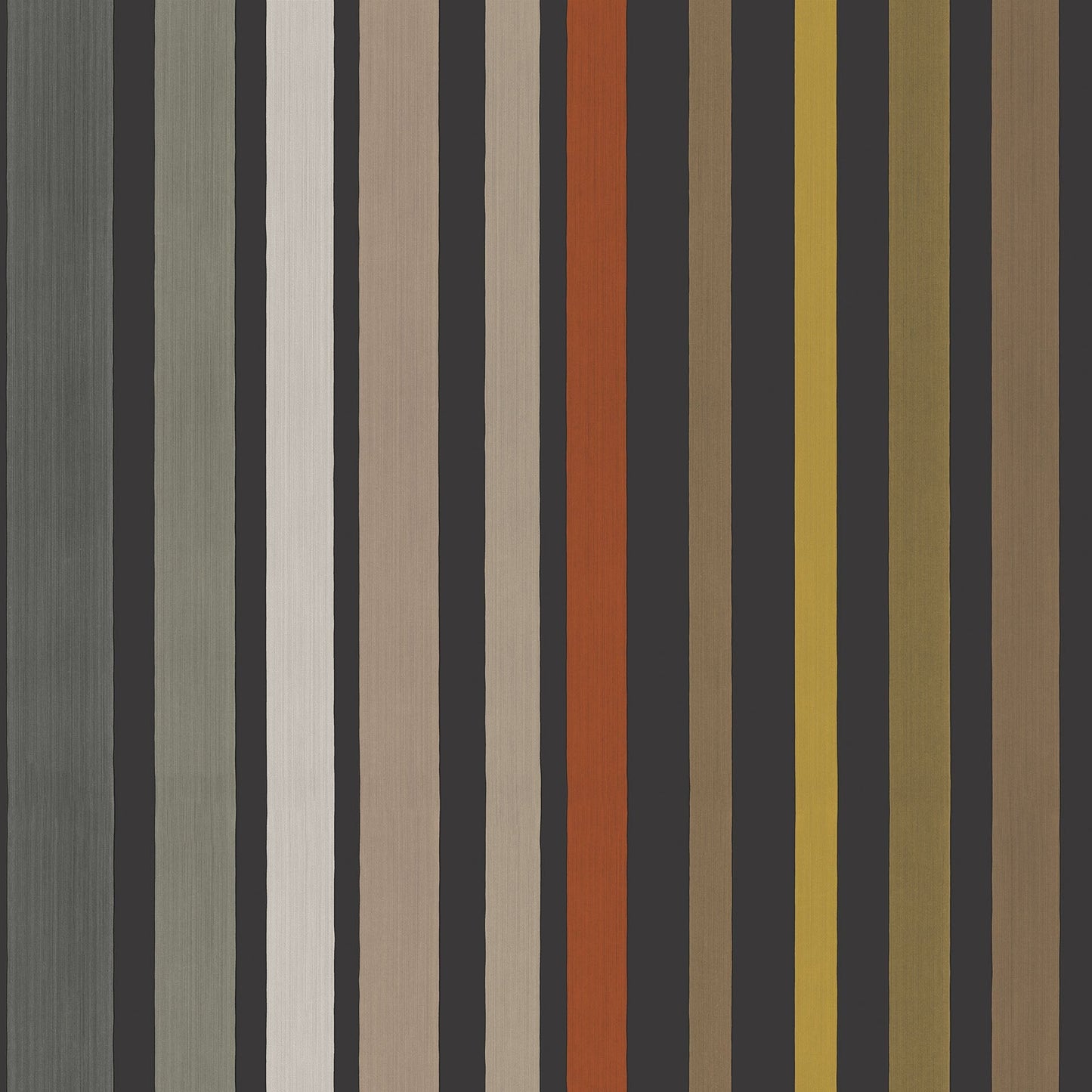 Cole & Son Carousel Stripe - Black & Multi