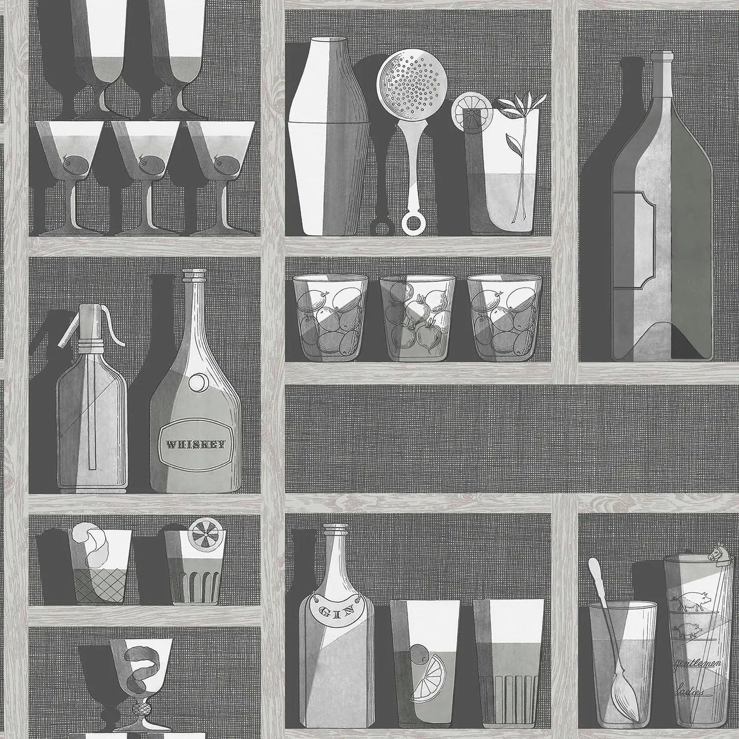 Cole & Son Cocktails - Soot & Snow