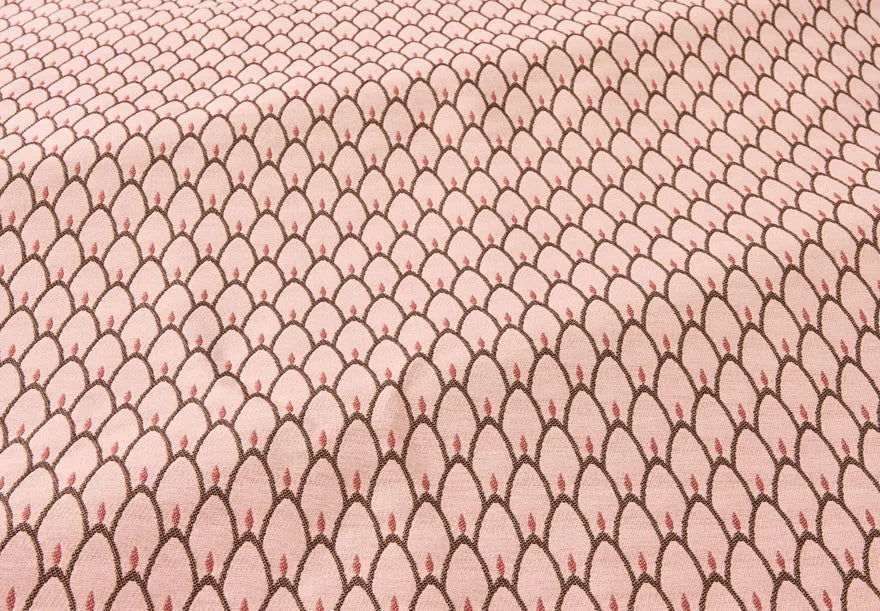 Pierre Frey Feather Trellis Cotton - Carnation