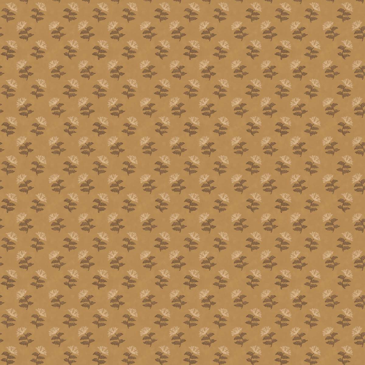 Mulberry Home | Mulberry Sprig wallcovering - Ochre