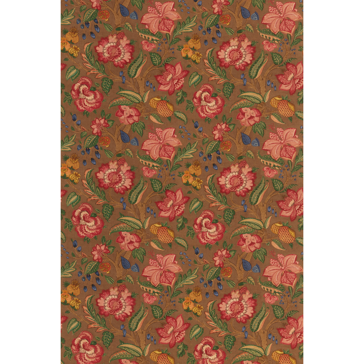 George & Minnie | Indienne Tree fabric - Walnut