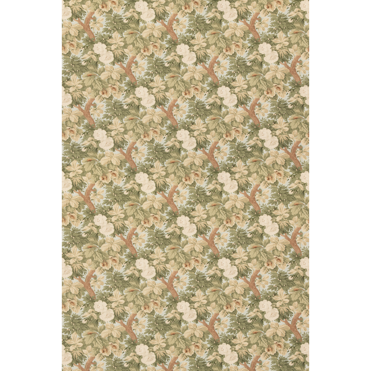 George & Minnie | Secret Garden fabric - Aqua/Sage