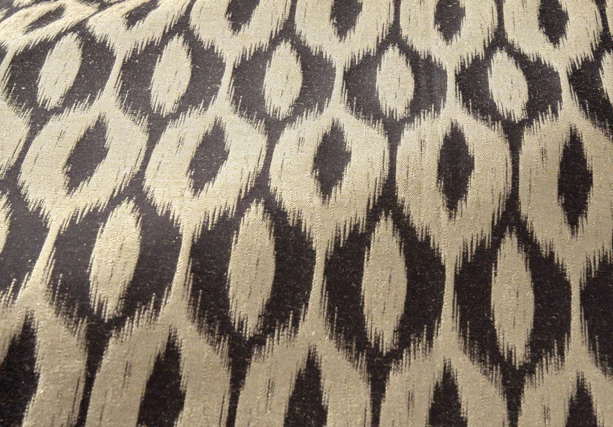 Pierre Frey Ikat Ogee Small - Black