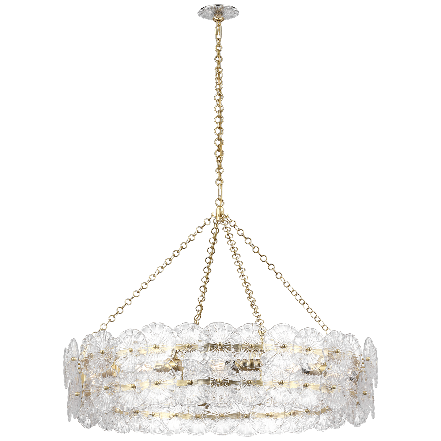 Gianna 36 Ring Chandelier - Gild