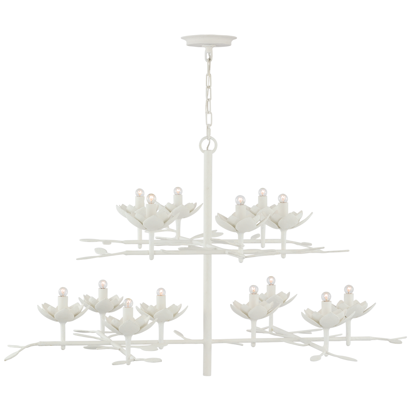 Visual Comfort | Clementine 53" Tiered Chandelier