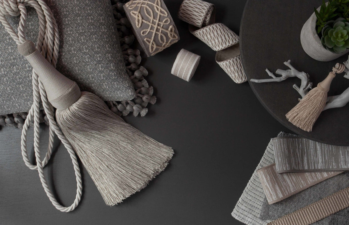 Samuel and Sons La Terre Single Tassel Tieback — scenography