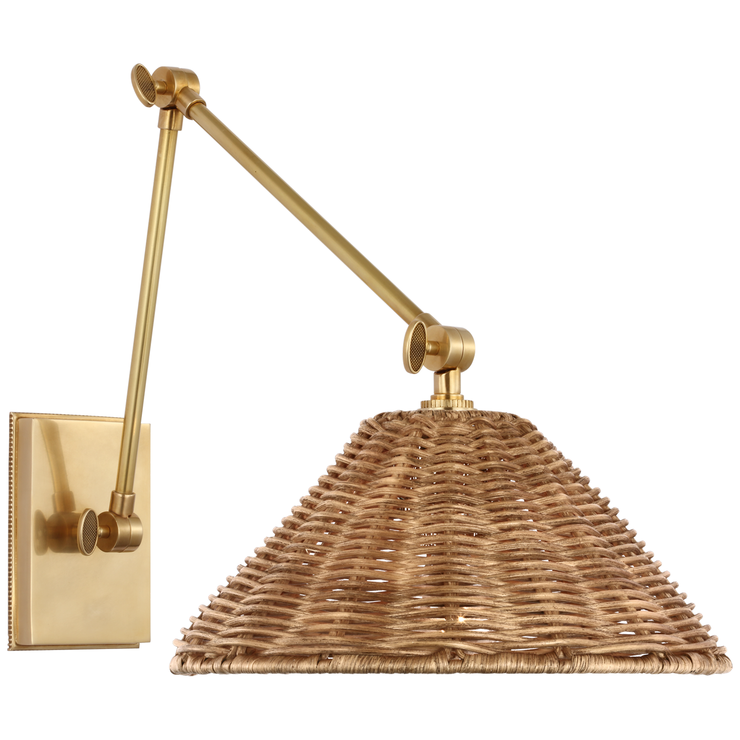 Visual Comfort | Marie Flanigan | Wimberley Double Library Wall Light