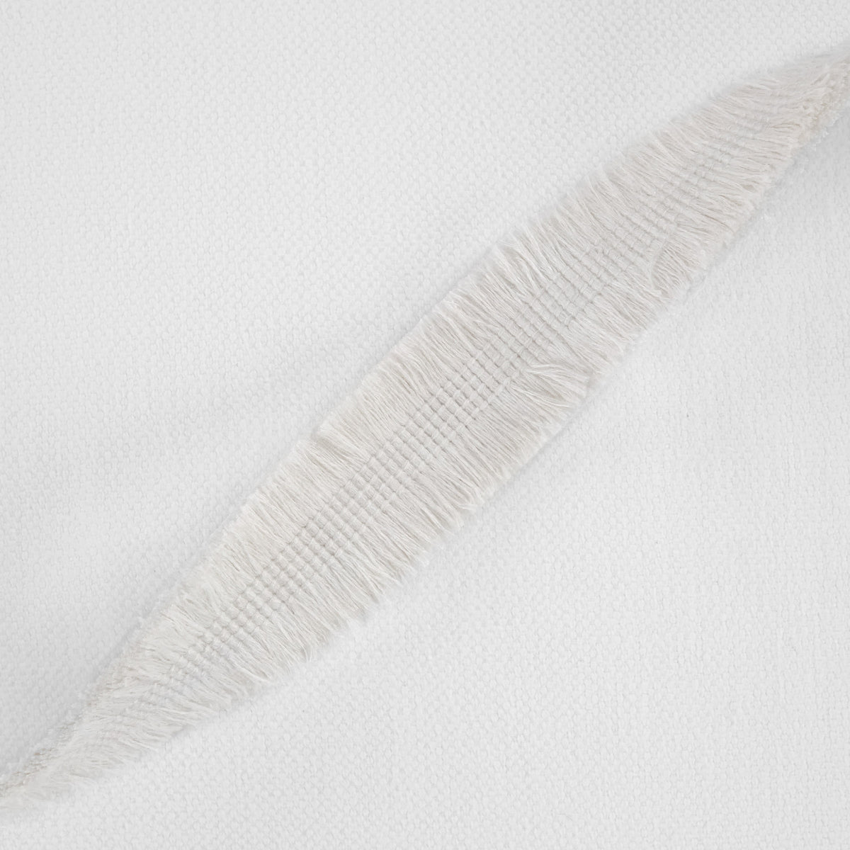 Mark Alexander Embellir Jasper White fabric