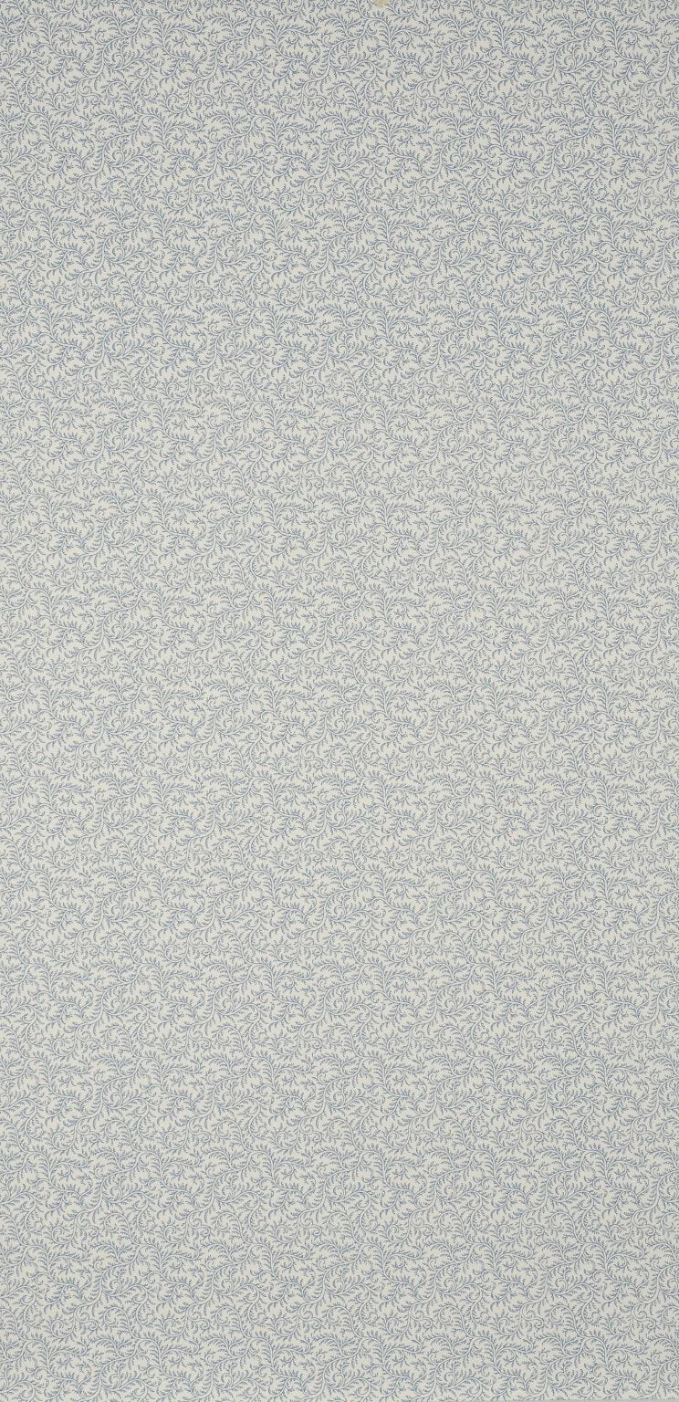 Pierre Frey Wallpaper Vermicule - Old Blue