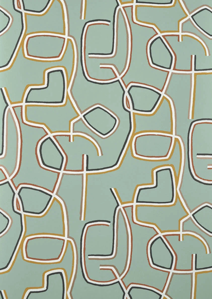 Pierre Frey Graphic - Celadon