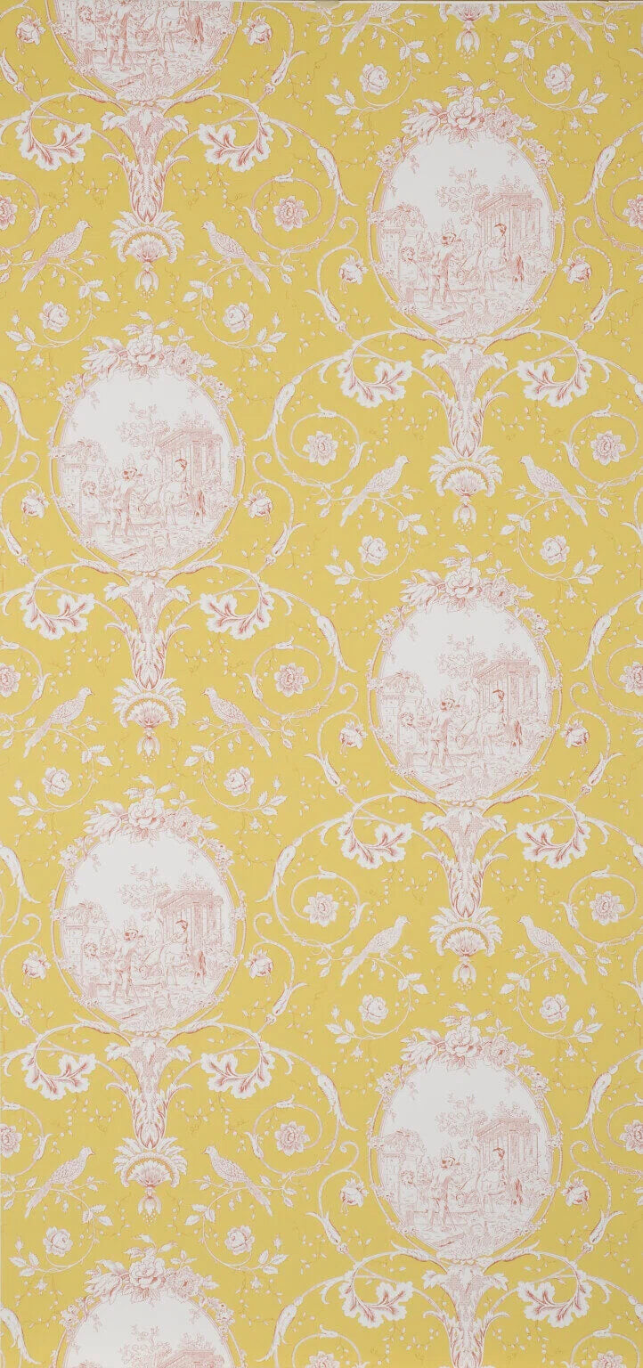 Pierre Frey La Fontaine - Ochre Red