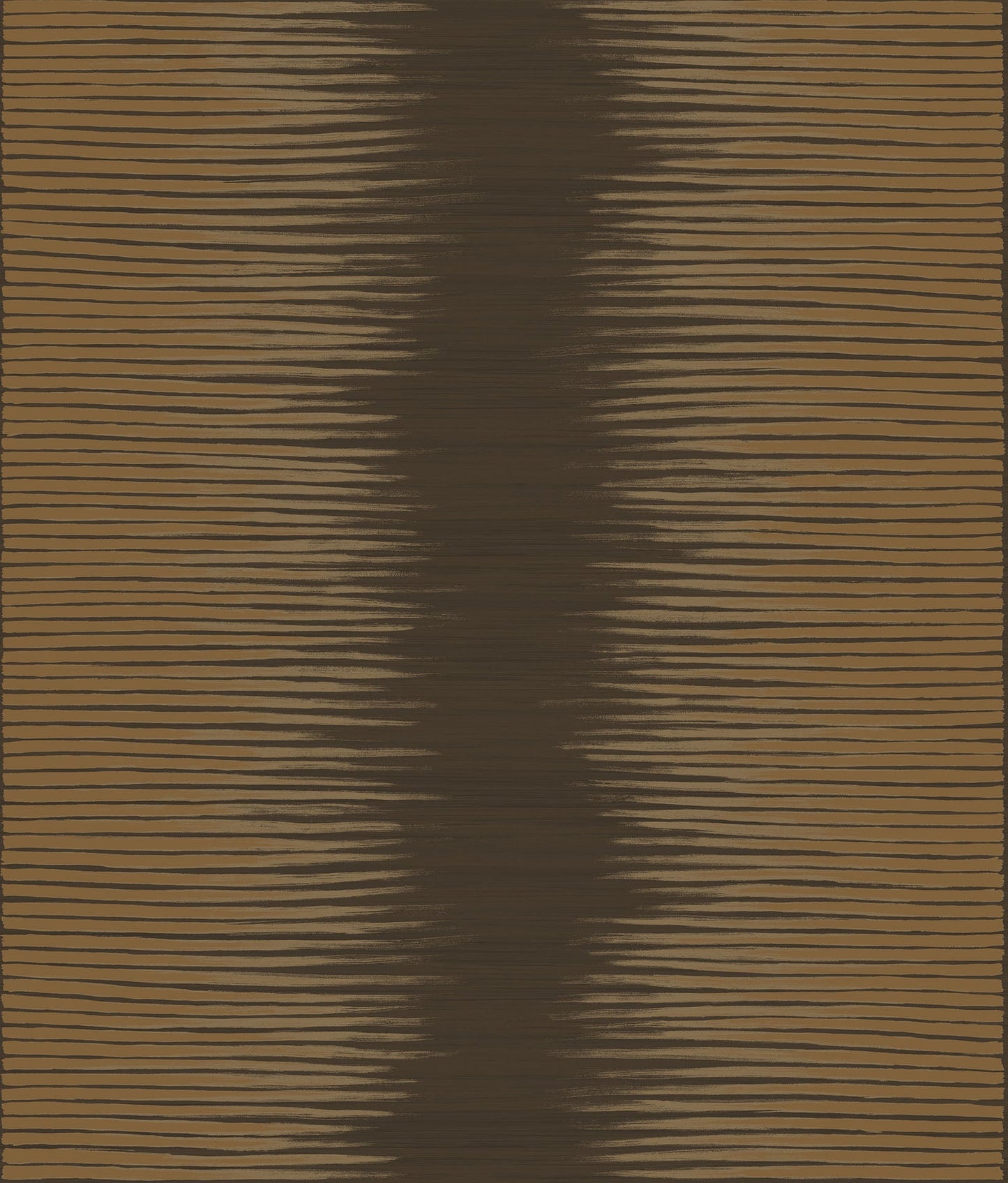 Cole & Son Plume - Metallic Bronze on Soot