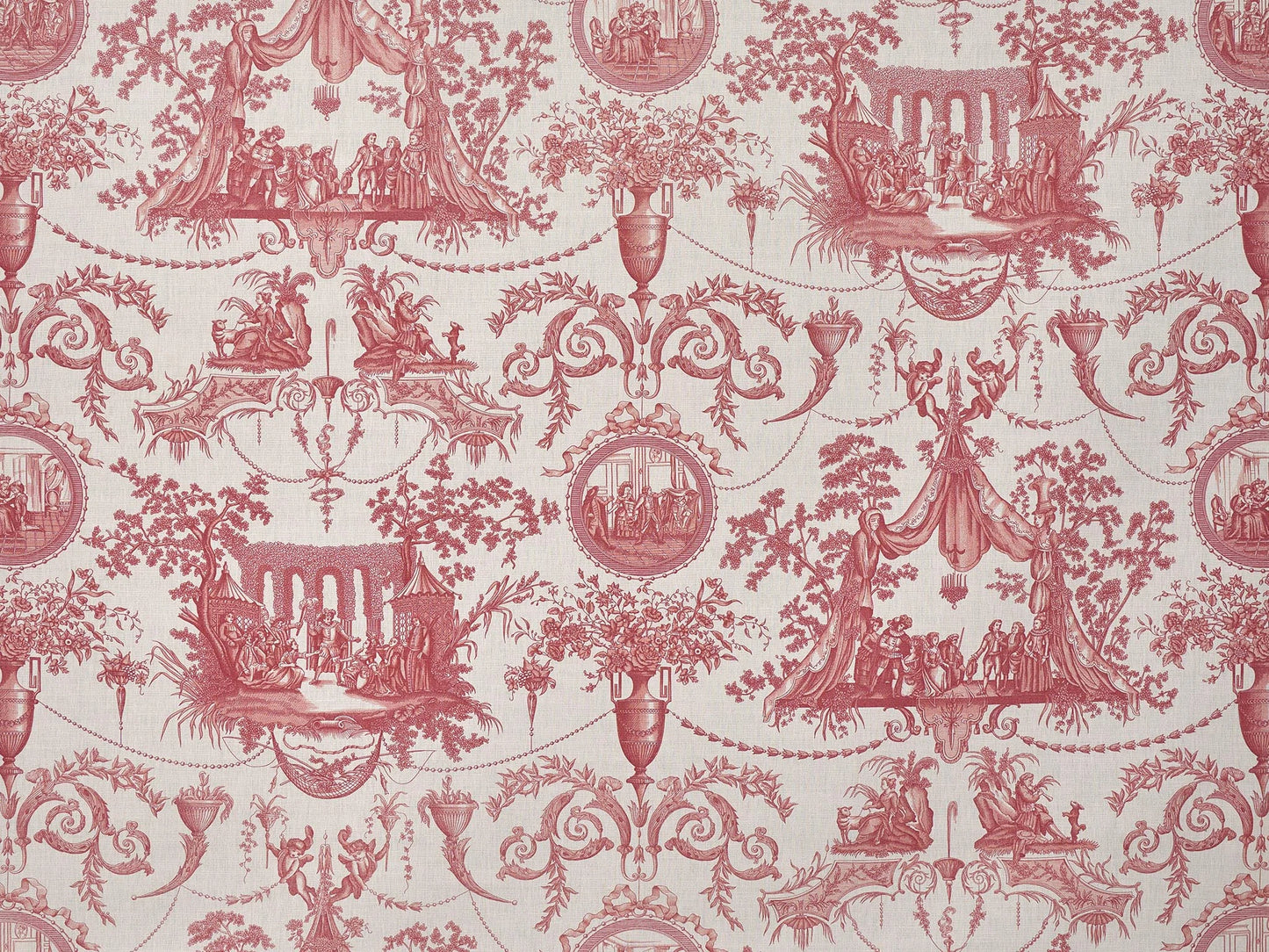 Pierre Frey Mariage De Figaro - Corail