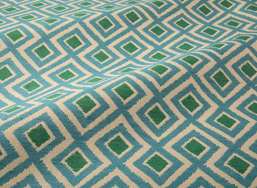 Pierre Frey Allanah Carpet - Kingfisher