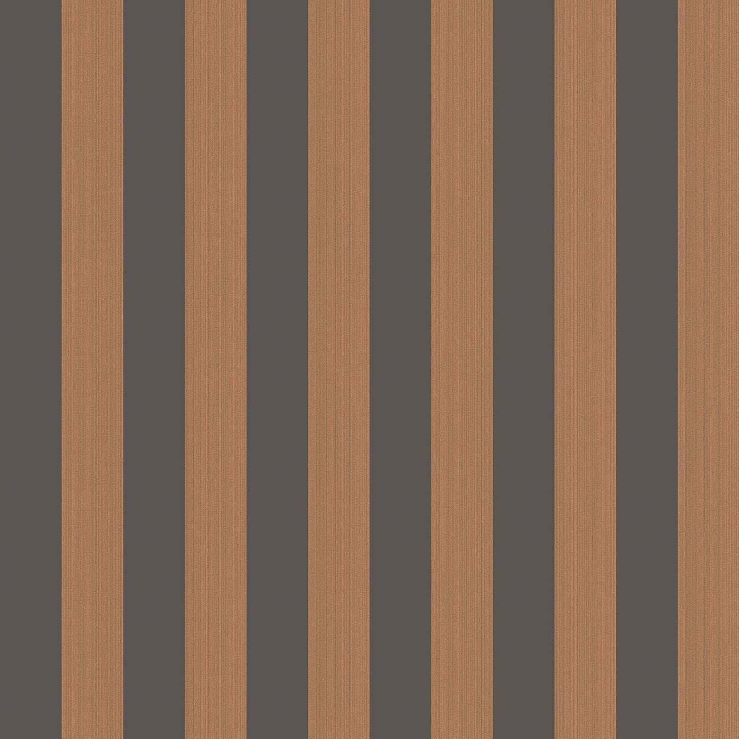 Cole & Son Regatta Stripe - Spice & Black