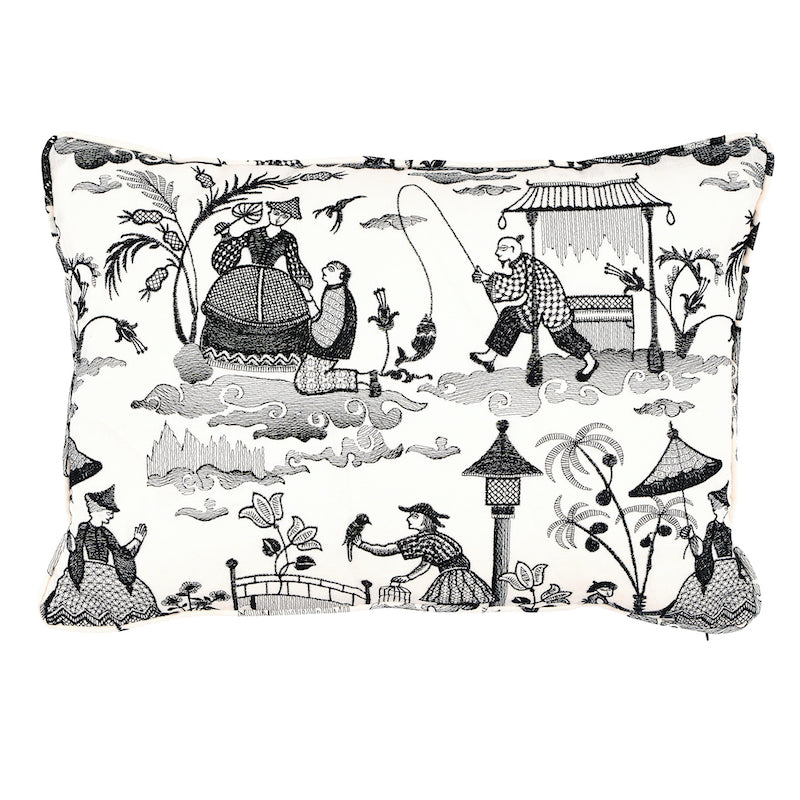 Schumacher | Bassano Toile Pillow fabric - SO6660215