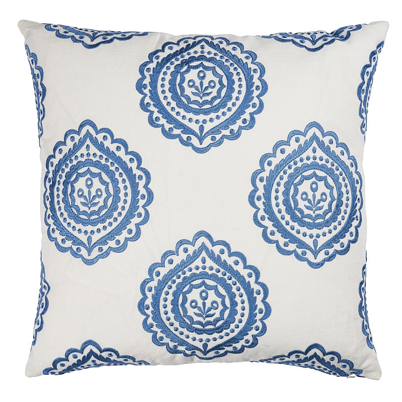 Schumacher | Olana Embroidery Pillow fabric - SO7020606
