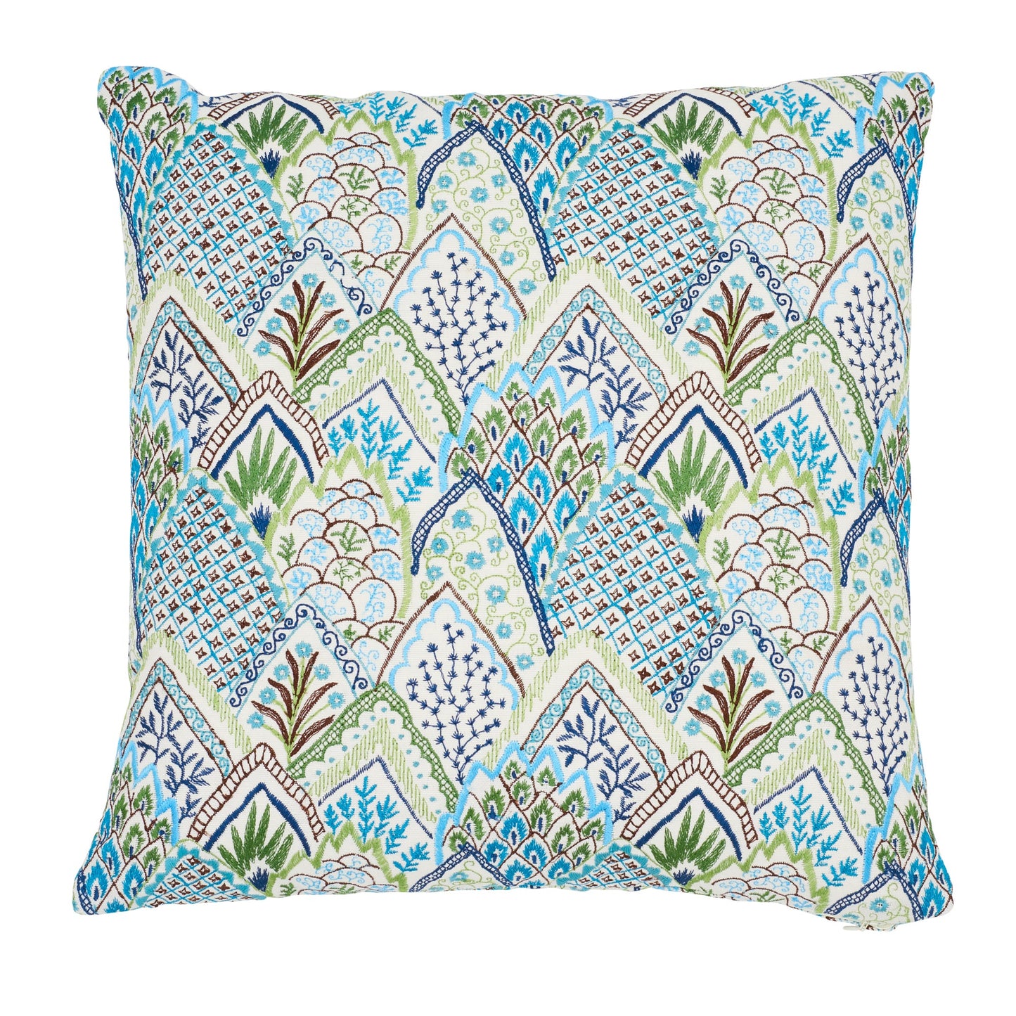 Schumacher | Albizia Embroidery Pillow fabric - SO7631105