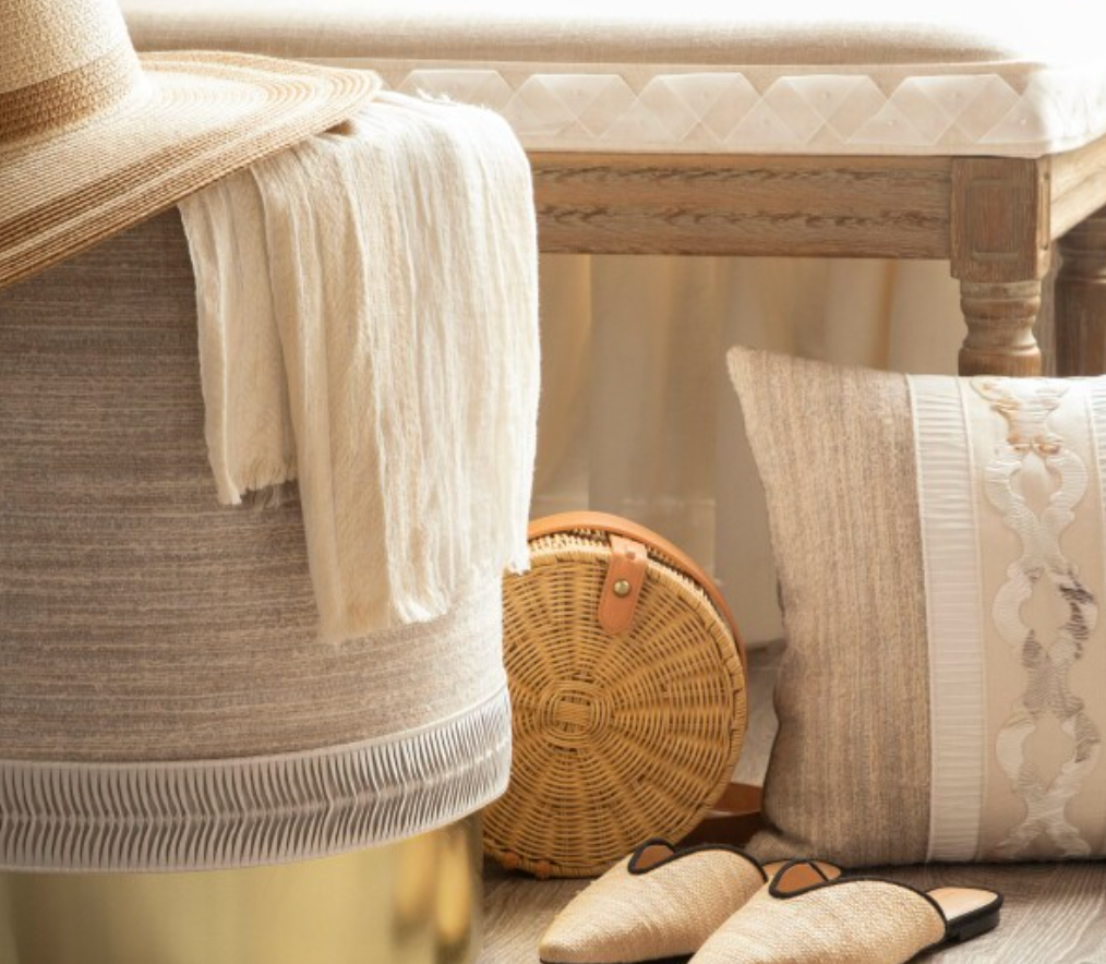 Samuel & Sons | Minuet Pleated Border