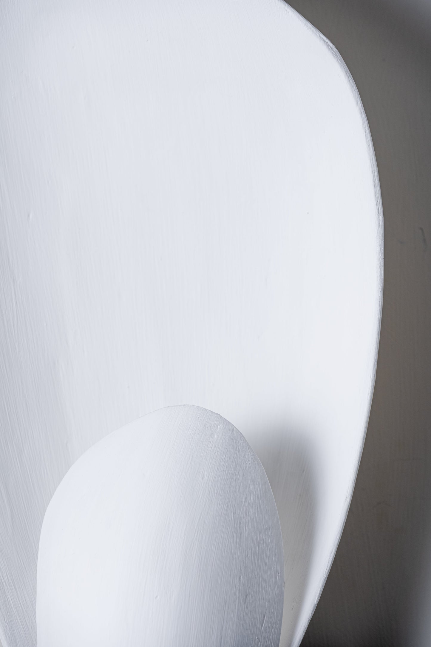 Esme Wall Light - Plaster White with Carbon