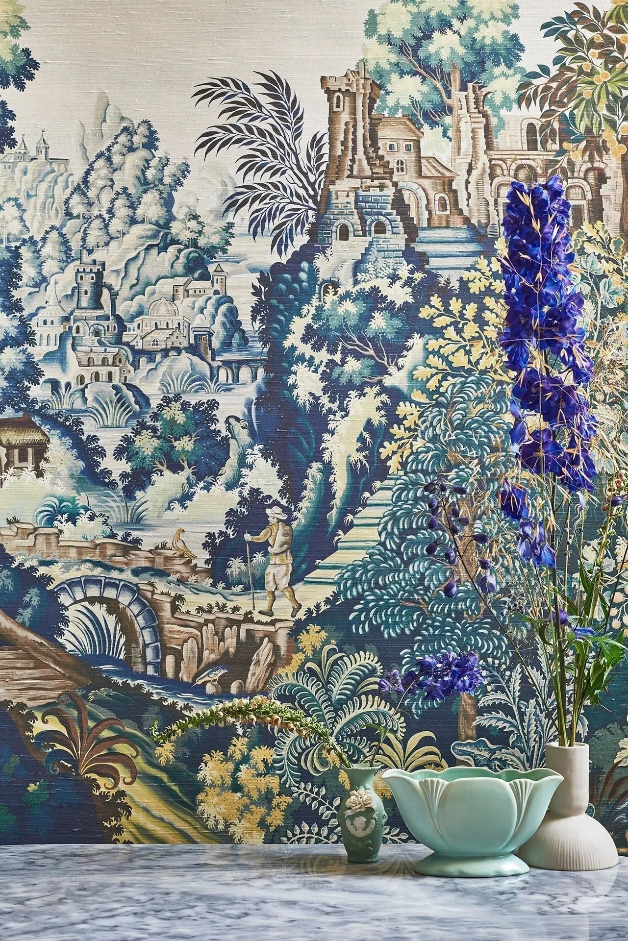 Cole & Son Verdure Tapestry Silk - interior