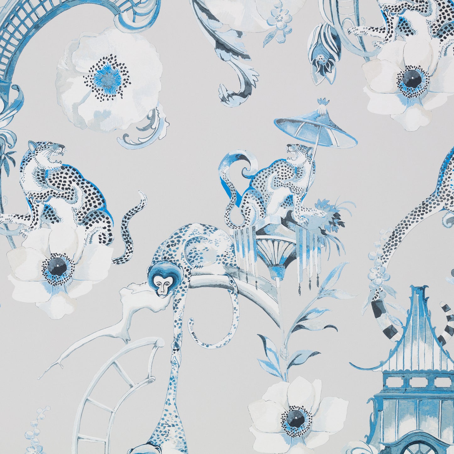 Romo | Euphoria Wallcovering – China Blue
