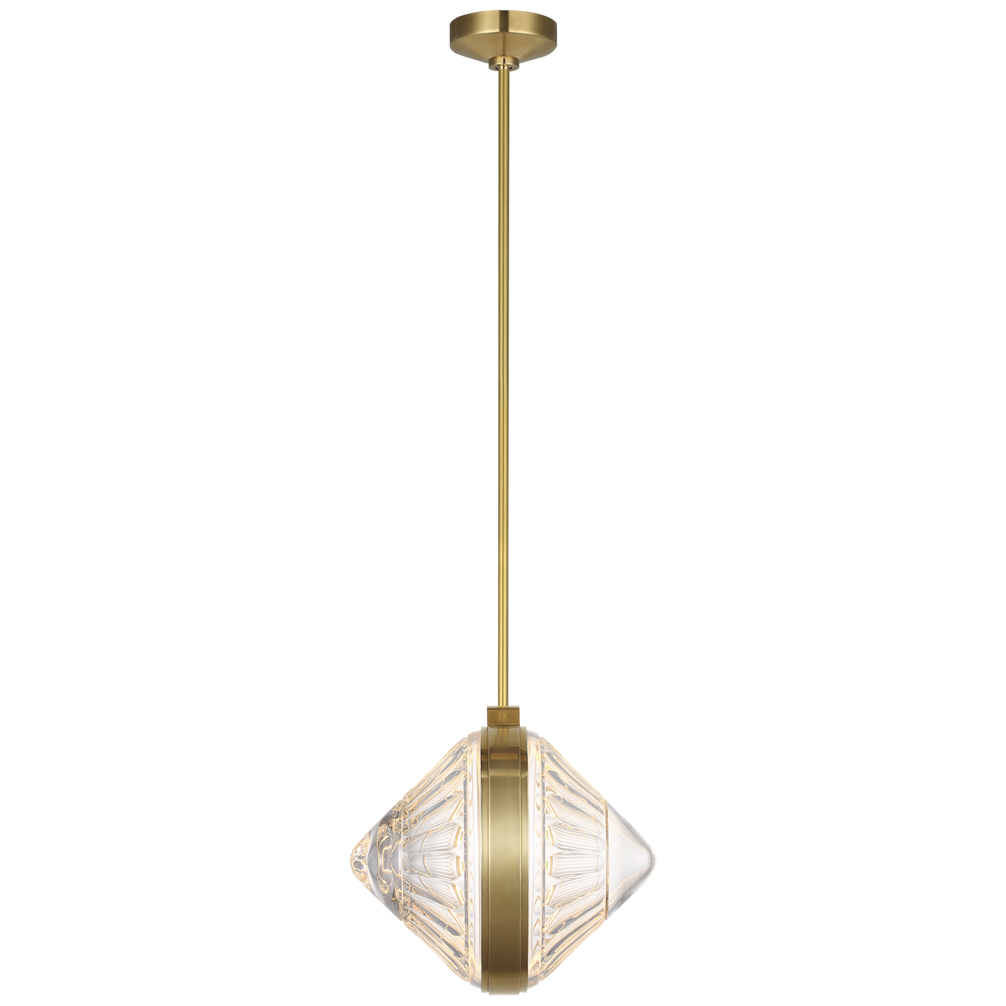 Visual Comfort | Copper Coast 15" Olive Cut Pendant