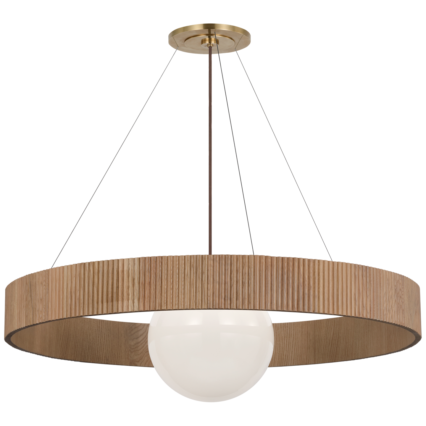 Visual Comfort | Windsor Smith | Arena 42" Ring and Globe Chandelier