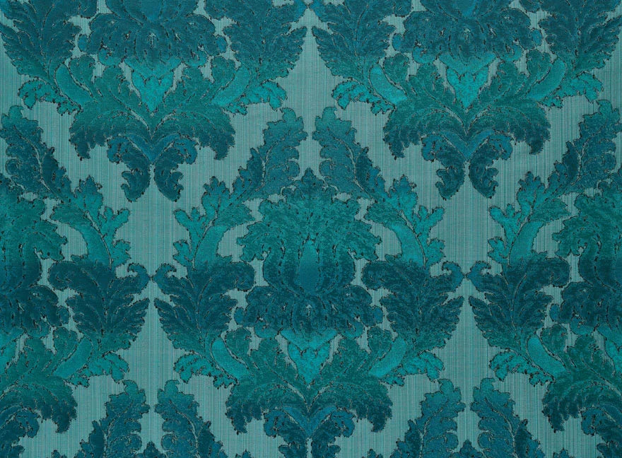 Pierre Frey Textured Damask - Kingfisher