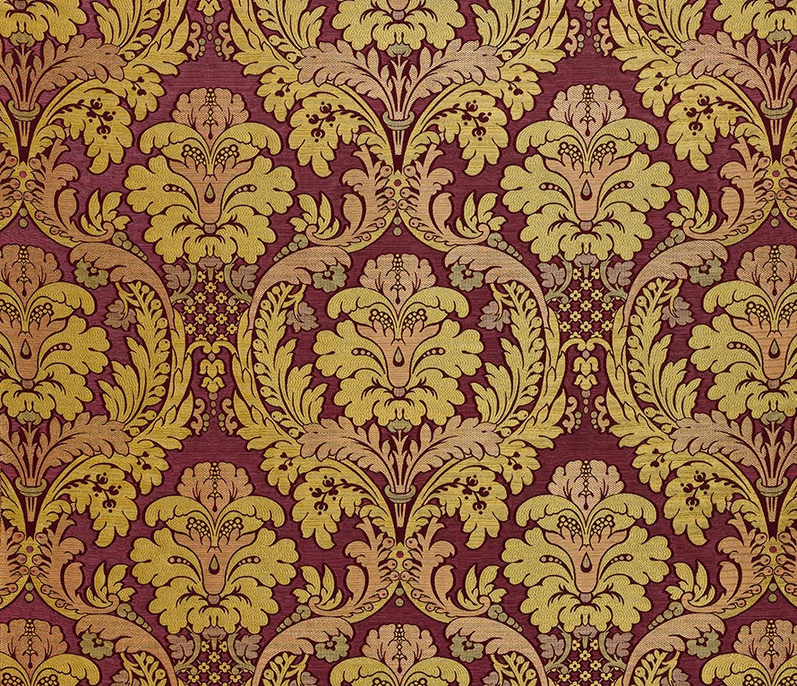 Pierre Frey Brockford Damask - Hibiscus