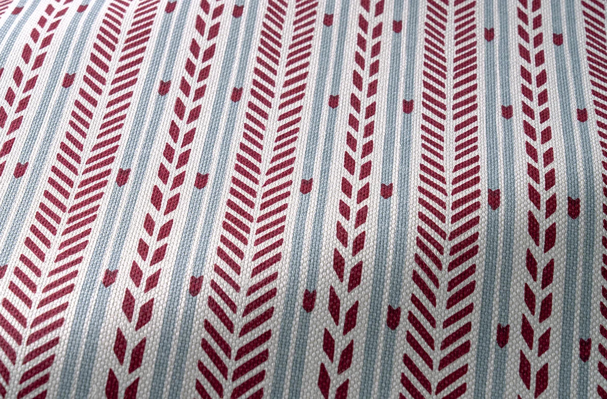 Pierre Frey Arrow stripe - Cabernet