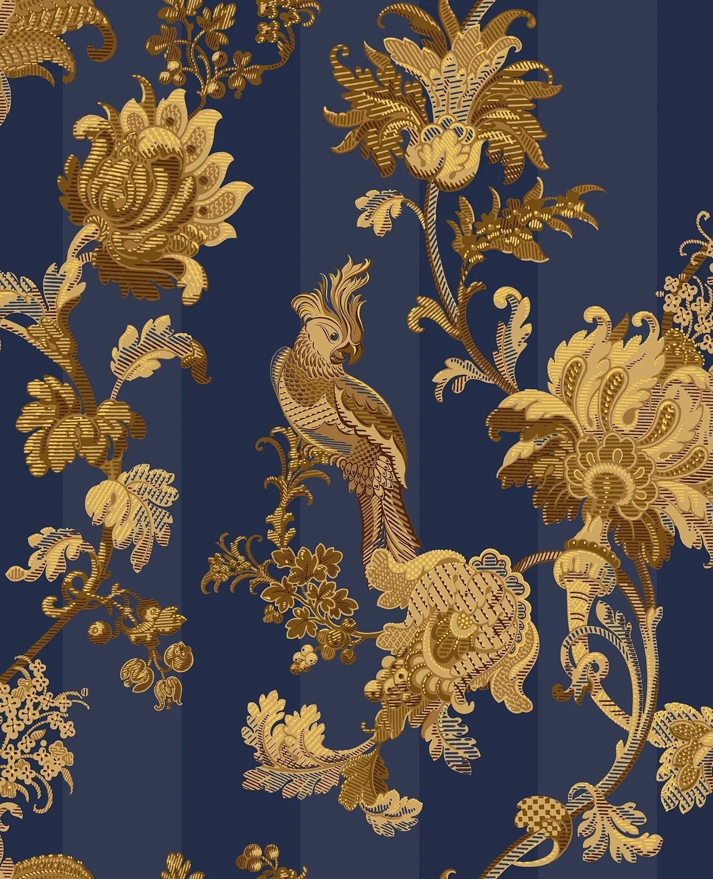 Cole & Son Zerzura - Royal Blue & Metallic Gold