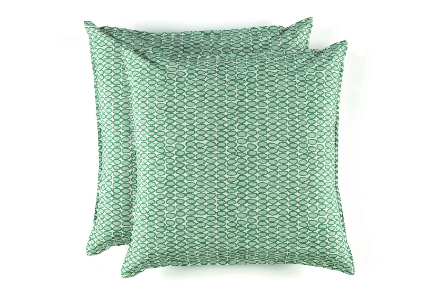 Elitis | MINI MOON SET OF 2 Aquaverde 65X65 - 48 - MINIMOON Aquaverde