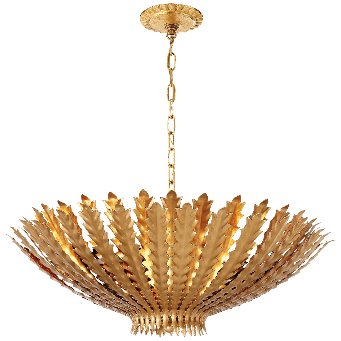 Hampton Medium Chandelier in Gild