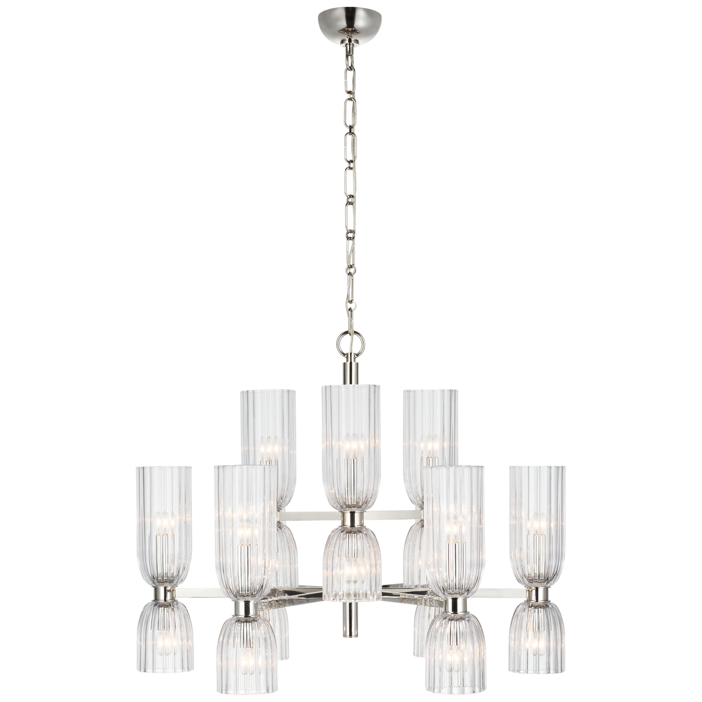 Visual Comfort | Asalea Medium Two-Tier Chandelier