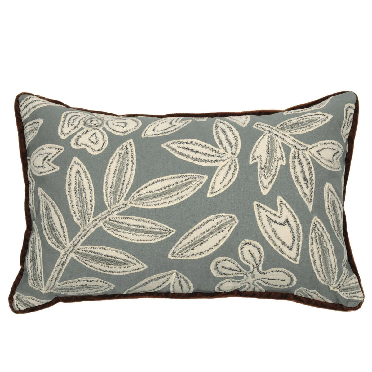 Casamance Forget Me Not cushion cover — Pierre Bleue