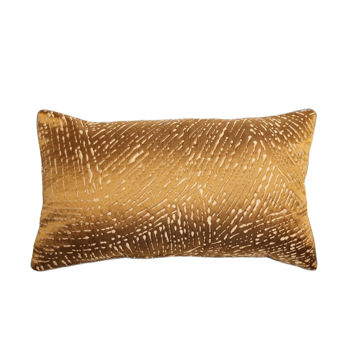 Casamance Galerie cushion cover — Ocre