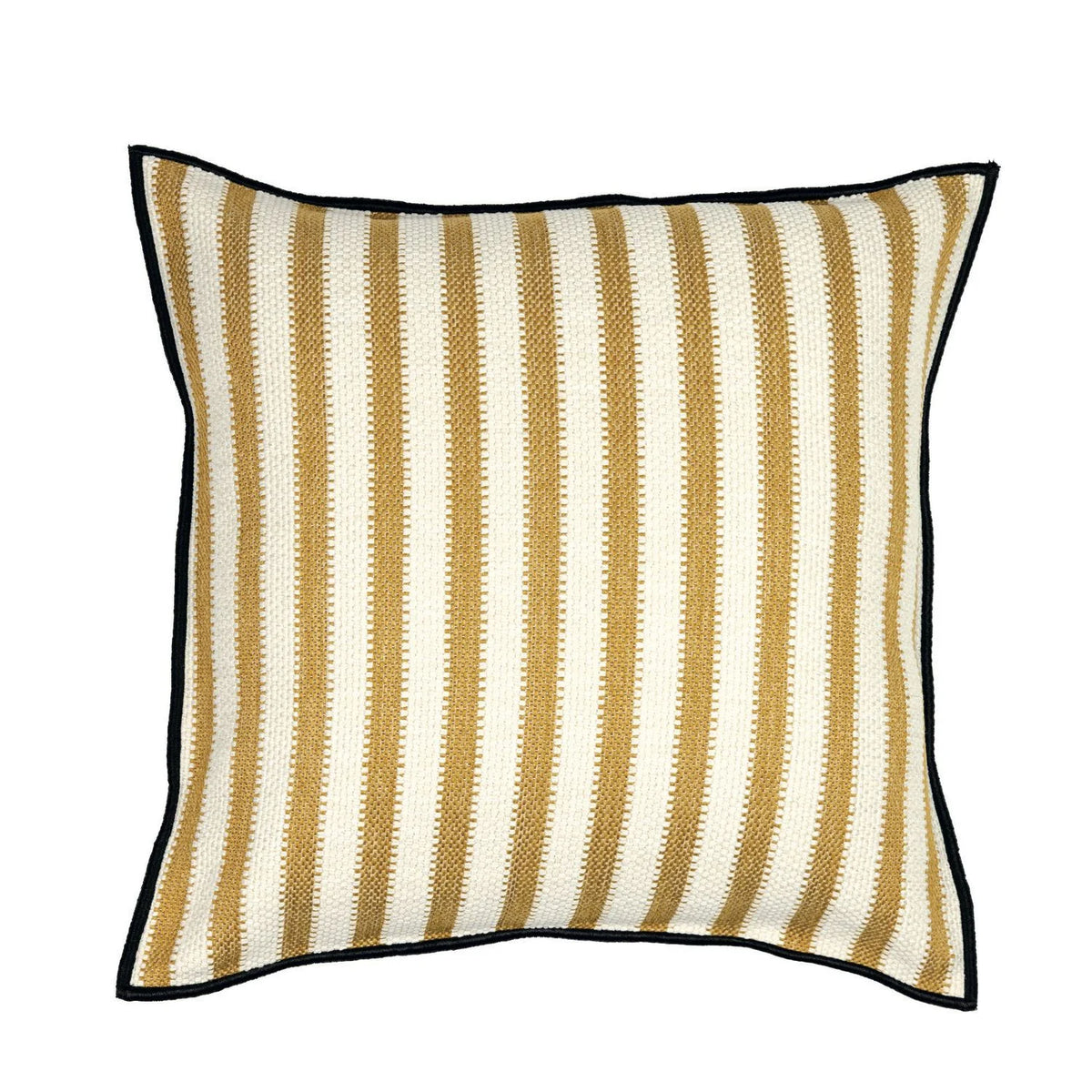 Casamance Levadas cushion cover — Ocre
