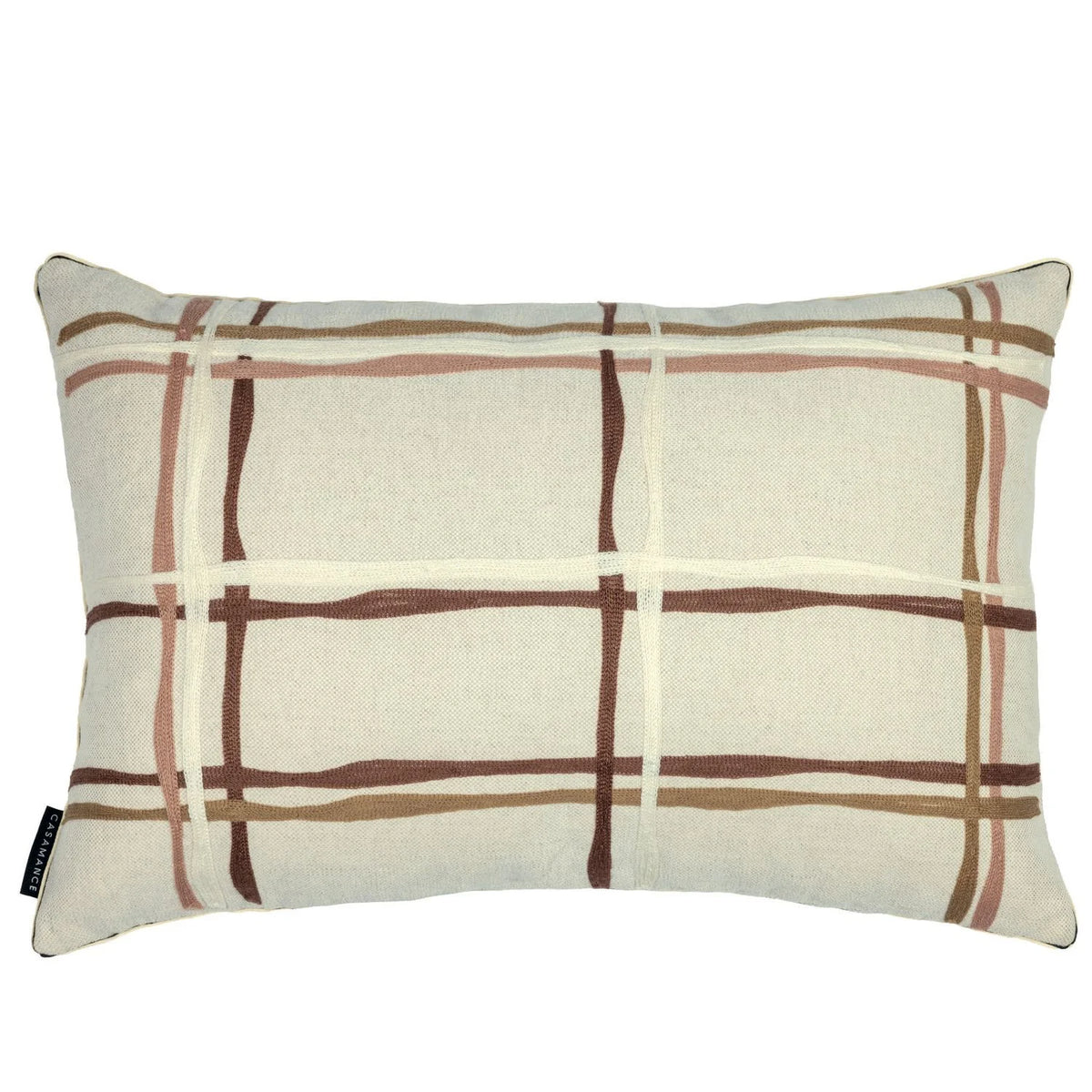 Casamance Oban cushion cover — Terracotta Blush