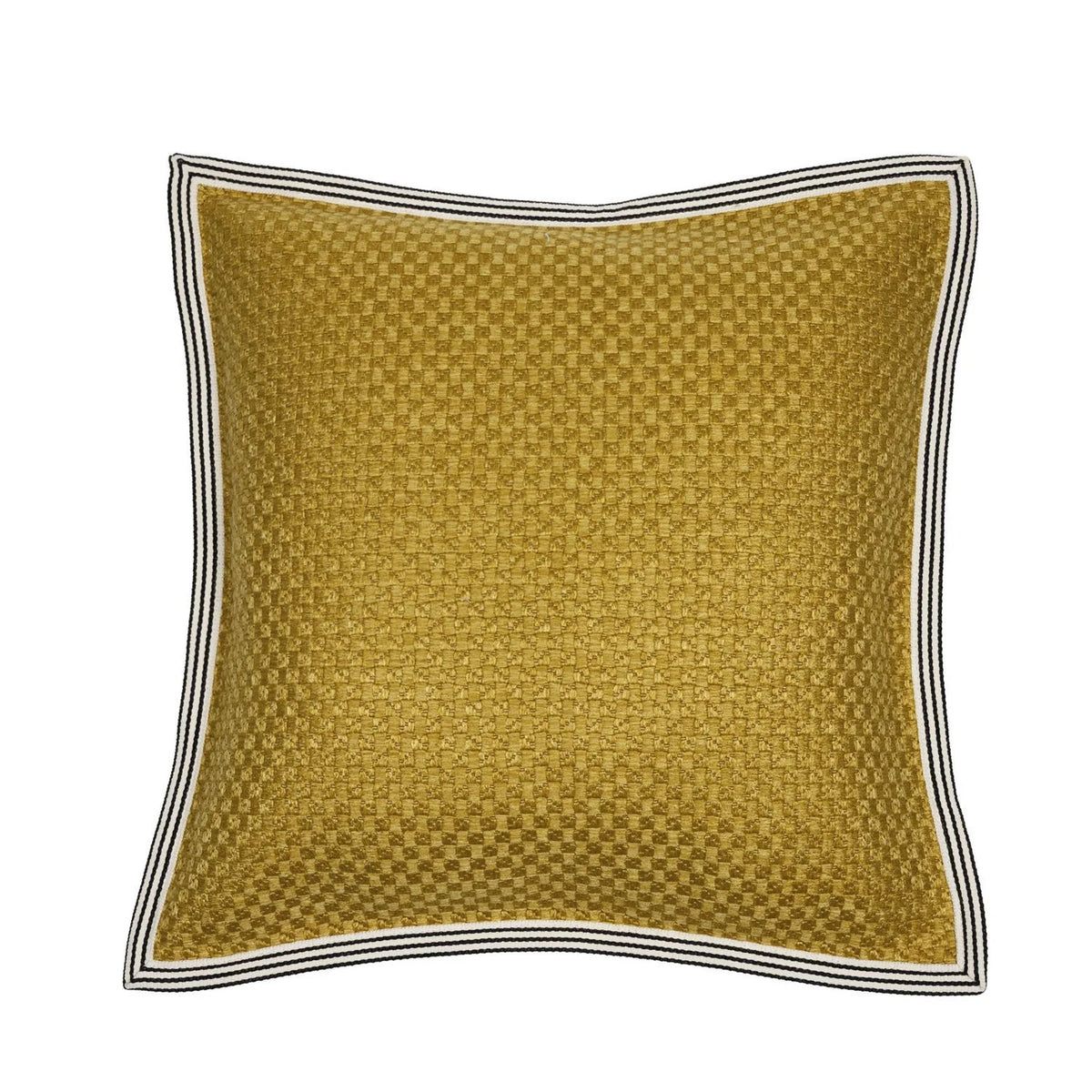 Casamance Rico Ruivo cushion cover — Ocre