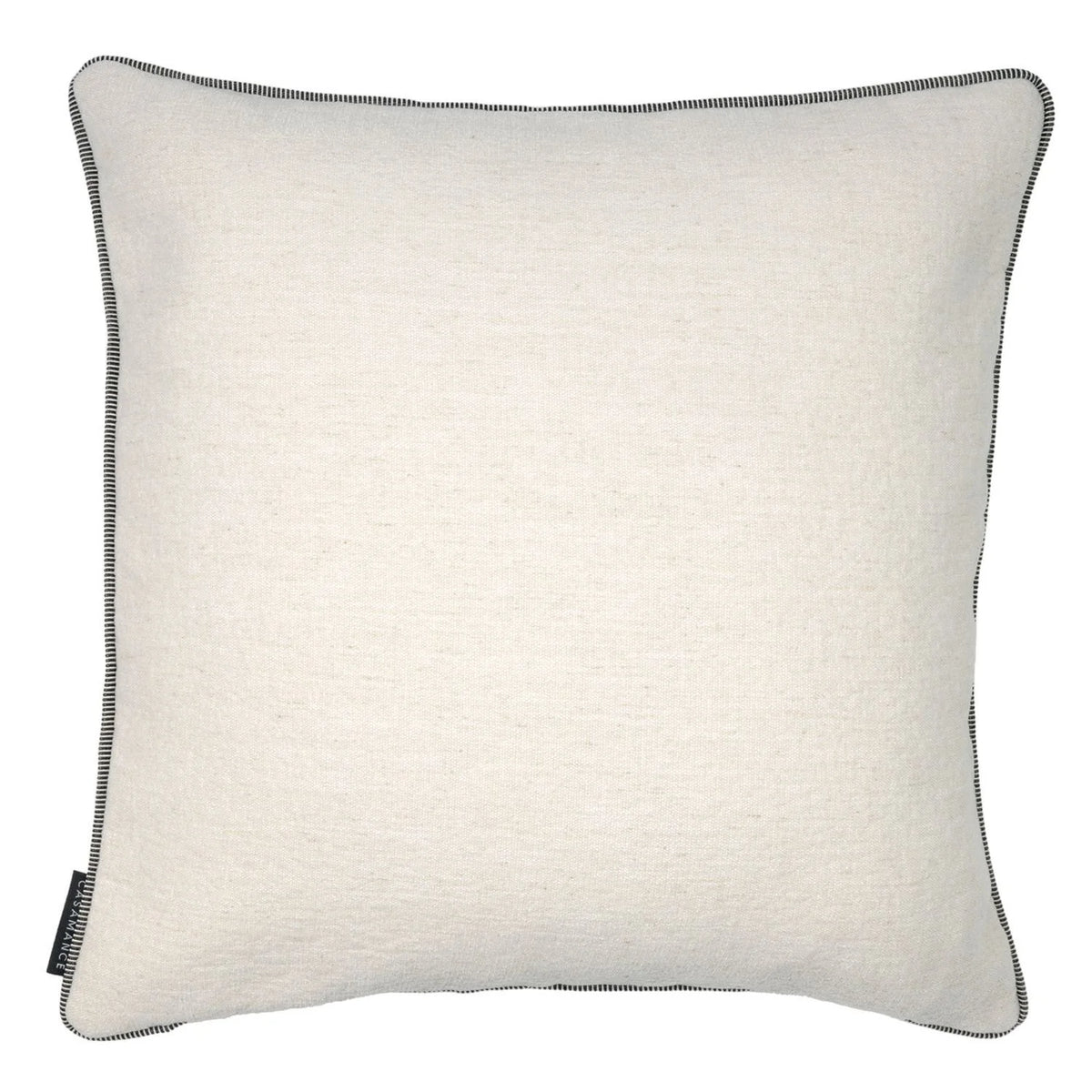 Casamance Rodeo cushion cover — Ecru