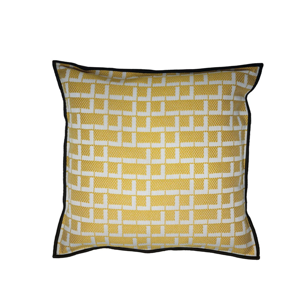 Casamance Rufolo cushion cover — Jaune